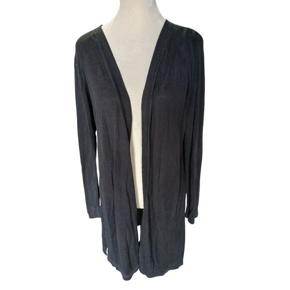 Eileen Fisher Sweaters - Eileen Fisher tencel blend longline open cardigan semi sheer‎ medium